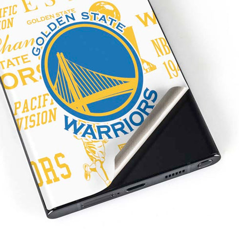 NBA Golden State Warriors Historic Blast Galaxy S23 Ultra Skin