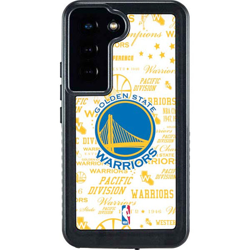 NBA Golden State Warriors Historic Blast Galaxy S23 Waterproof Case