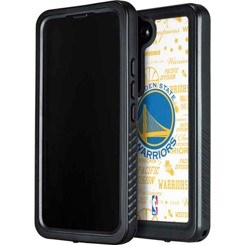 NBA Golden State Warriors Historic Blast Galaxy S23 Waterproof Case