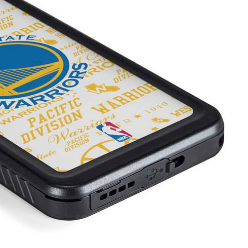 NBA Golden State Warriors Historic Blast Galaxy S23 Waterproof Case