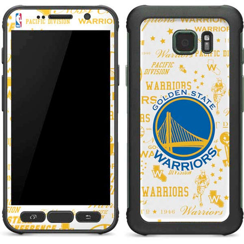 NBA Golden State Warriors Historic Blast Galaxy S7 Active Skin