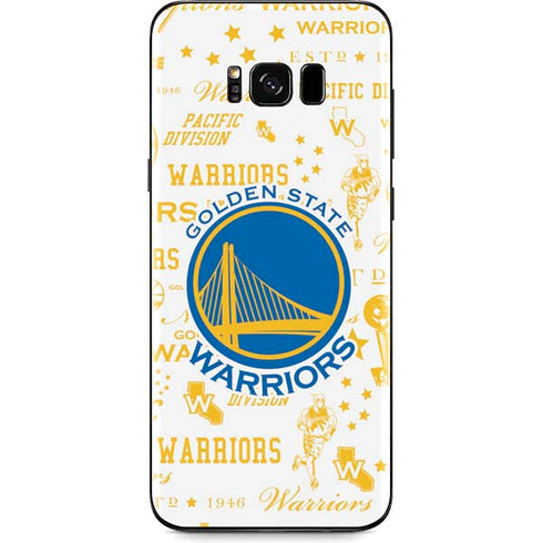 NBA Golden State Warriors Historic Blast Galaxy S8 Plus Skin