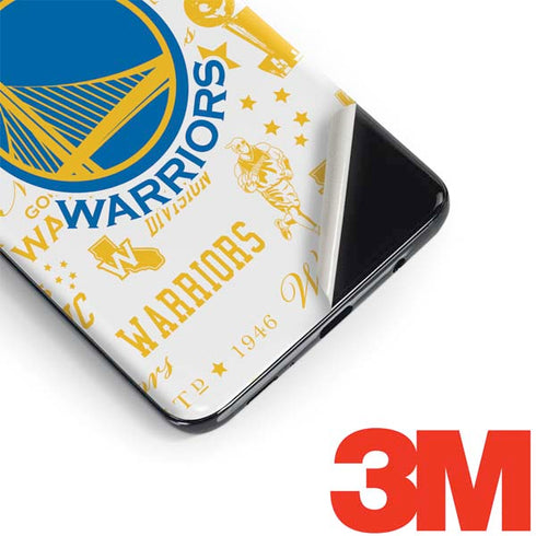 NBA Golden State Warriors Historic Blast Galaxy S9 Plus Skin