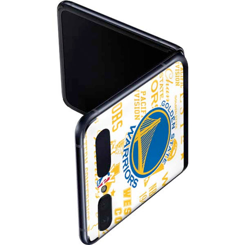 NBA Golden State Warriors Historic Blast Galaxy Z Flip Skin