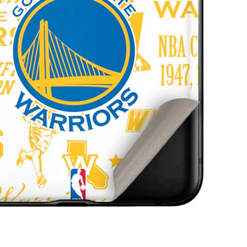 NBA Golden State Warriors Historic Blast Galaxy Z Flip Skin