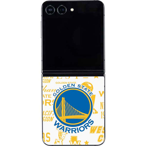 NBA Golden State Warriors Historic Blast Galaxy Z Flip5 5G Skin