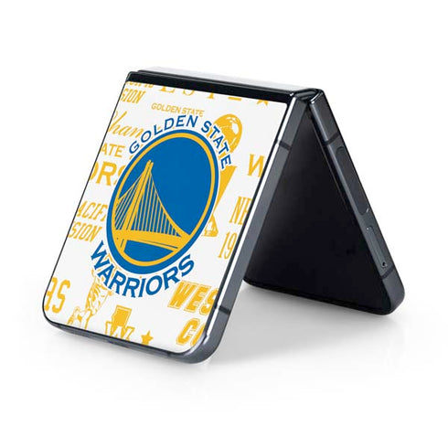 NBA Golden State Warriors Historic Blast Galaxy Z Flip5 5G Skin
