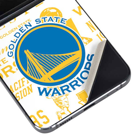 NBA Golden State Warriors Historic Blast Galaxy Z Flip5 5G Skin