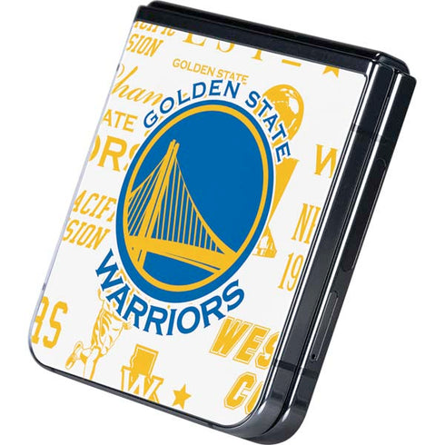 NBA Golden State Warriors Historic Blast Galaxy Z Flip5 5G Skin