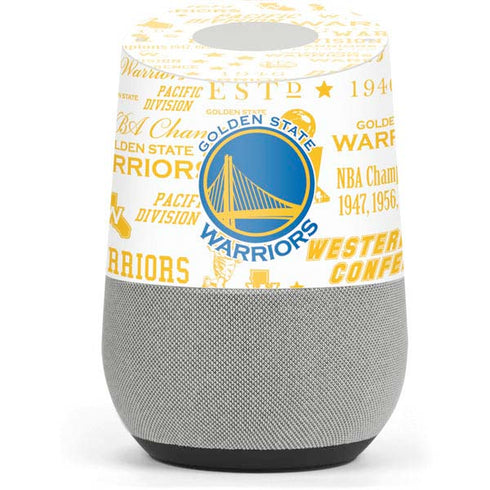 NBA Golden State Warriors Historic Blast Google Home Skin