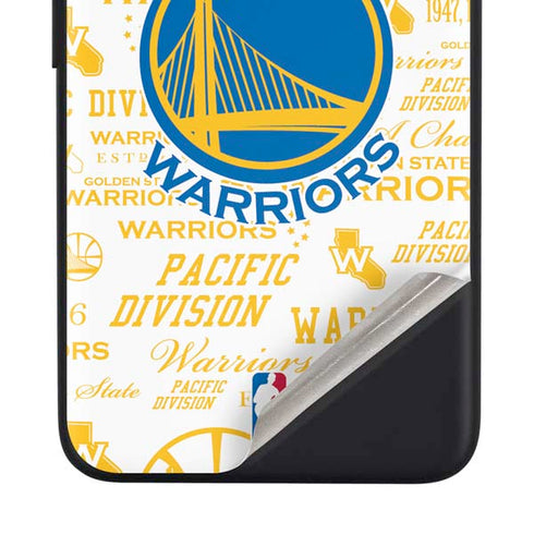 NBA Golden State Warriors Historic Blast Google Pixel 4a Skin