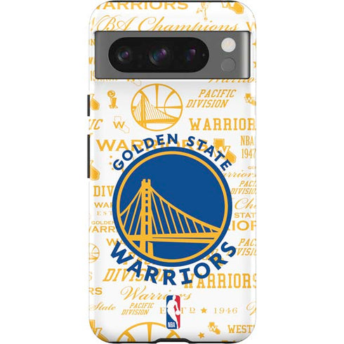 NBA Golden State Warriors Historic Blast Google Pixel 8 Pro Impact Case