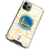 NBA Golden State Warriors Historic Blast iPhone 11 Pro Max Clear Case