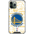 NBA Golden State Warriors Historic Blast iPhone 11 Pro Max Clear Case