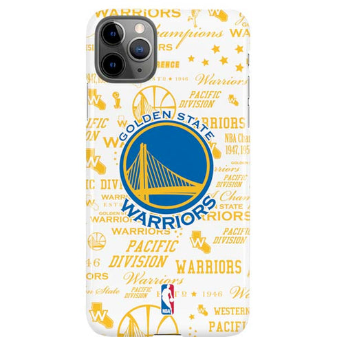 NBA Golden State Warriors Historic Blast iPhone 11 Pro Max Lite Case