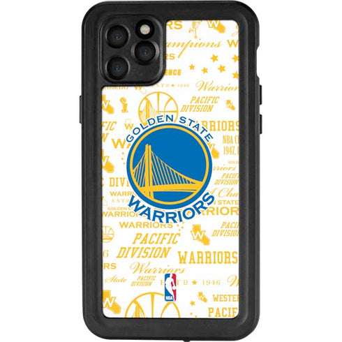 NBA Golden State Warriors Historic Blast iPhone 11 Pro Max Waterproof Case