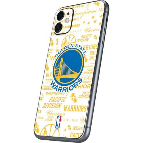 NBA Golden State Warriors Historic Blast iPhone 11 Skin