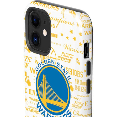 NBA Golden State Warriors Historic Blast iPhone 12 Impact Case