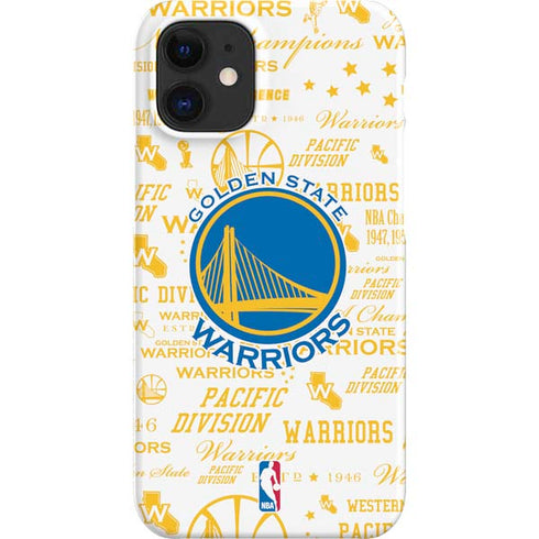 NBA Golden State Warriors Historic Blast iPhone 12 Mini Lite Case