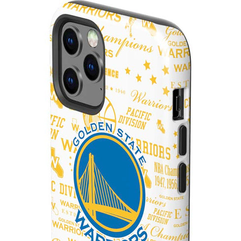 NBA Golden State Warriors Historic Blast iPhone 12 Pro Impact Case