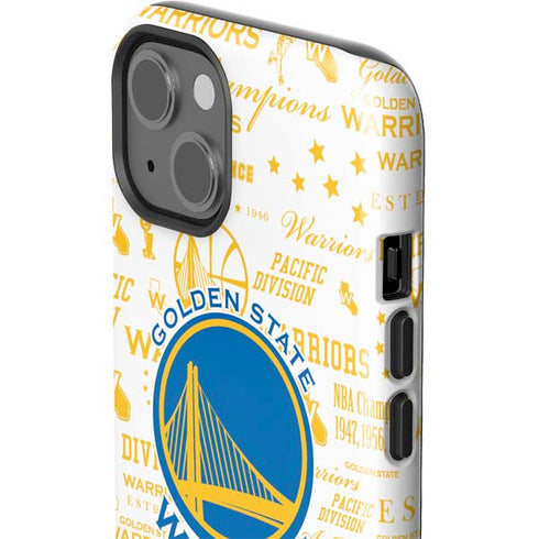 NBA Golden State Warriors Historic Blast iPhone 15 Impact Case