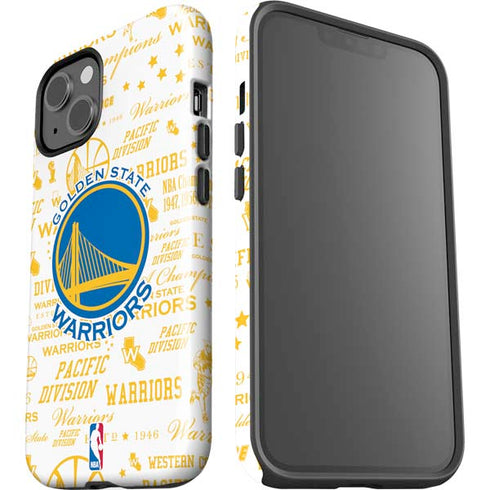 NBA Golden State Warriors Historic Blast iPhone 15 Impact Case