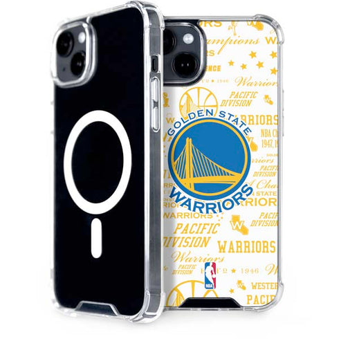 NBA Golden State Warriors Historic Blast iPhone 15 Plus MagSafe Case