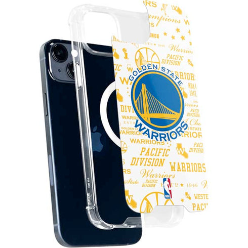 NBA Golden State Warriors Historic Blast iPhone 15 Plus MagSafe Case