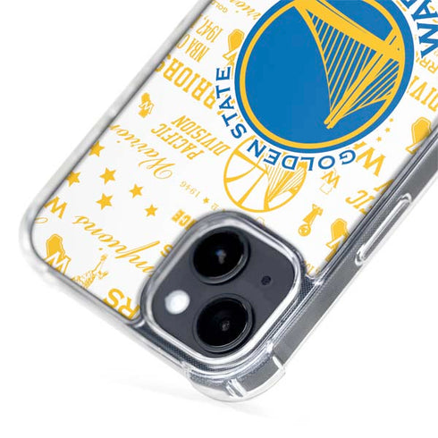 NBA Golden State Warriors Historic Blast iPhone 15 Plus MagSafe Case