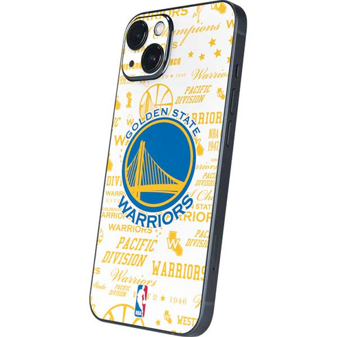 NBA Golden State Warriors Historic Blast iPhone 15 Plus Skin