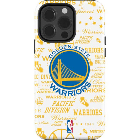 NBA Golden State Warriors Historic Blast iPhone 15 Pro Impact Case