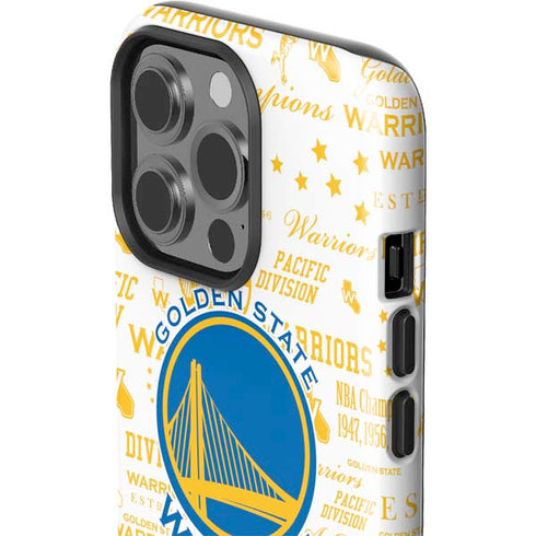 NBA Golden State Warriors Historic Blast iPhone 15 Pro Impact Case