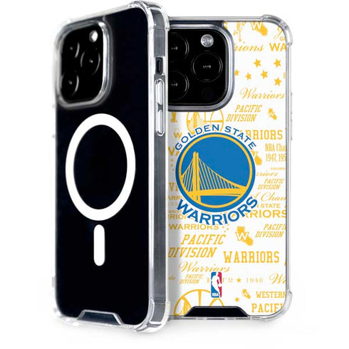 NBA Golden State Warriors Historic Blast iPhone 15 Pro MagSafe Case