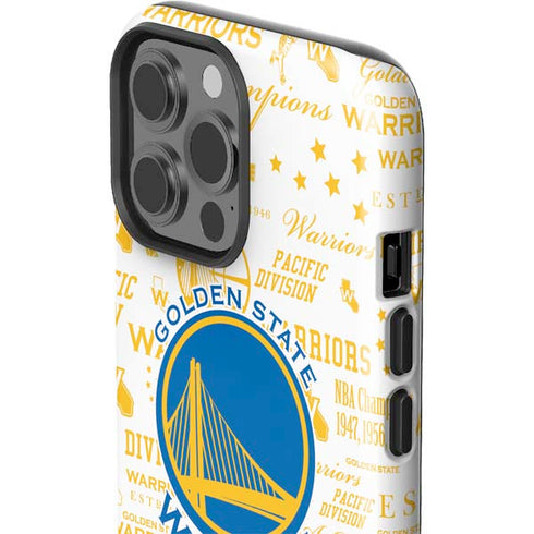 NBA Golden State Warriors Historic Blast iPhone 15 Pro Max Impact Case
