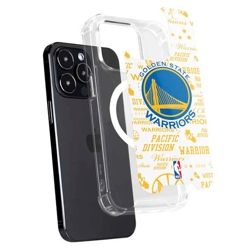 NBA Golden State Warriors Historic Blast iPhone 14 Pro Max MagSafe Case