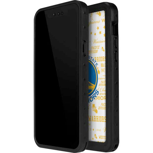 NBA Golden State Warriors Historic Blast iPhone 14 Pro Max Waterproof Case
