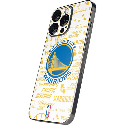 NBA Golden State Warriors Historic Blast iPhone 14 Pro Skin