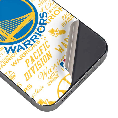 NBA Golden State Warriors Historic Blast iPhone 15 Pro Skin
