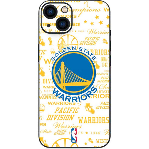NBA Golden State Warriors Historic Blast iPhone 14 Skin