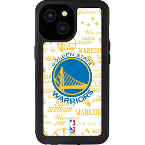 NBA Golden State Warriors Historic Blast iPhone 15 Waterproof Case