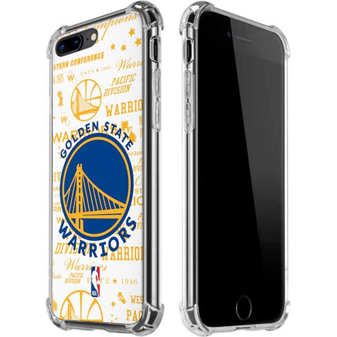 NBA Golden State Warriors Historic Blast iPhone 7/8 Plus Clear Case