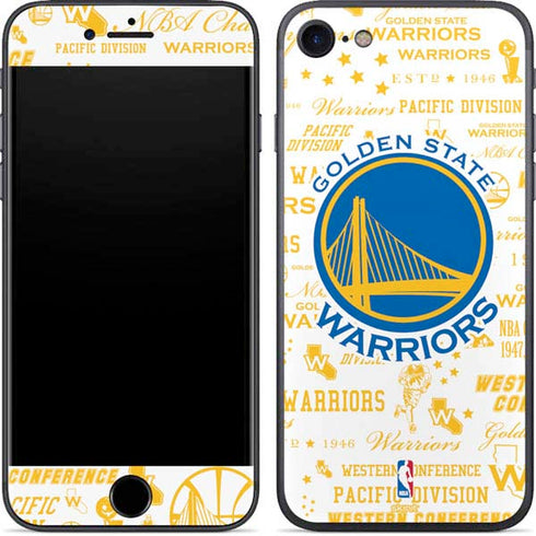 NBA Golden State Warriors Historic Blast iPhone 7 Skin