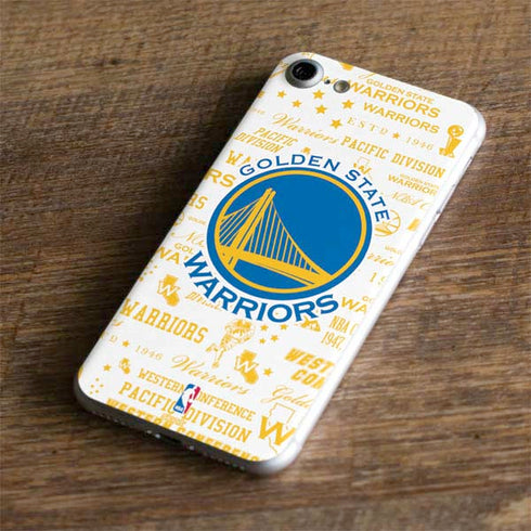 NBA Golden State Warriors Historic Blast iPhone 7 Skin