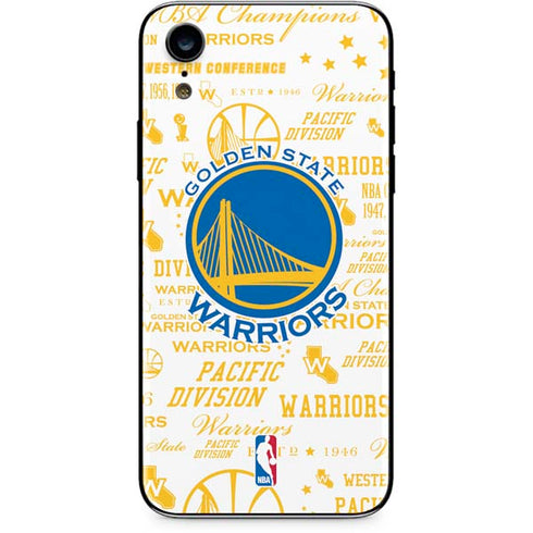 NBA Golden State Warriors Historic Blast iPhone XR Skin