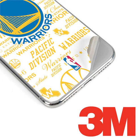 NBA Golden State Warriors Historic Blast iPhone XS Skin