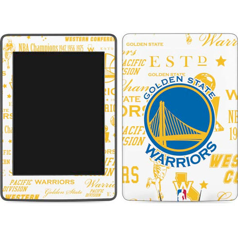 NBA Golden State Warriors Historic Blast Amazon Kindle Skin