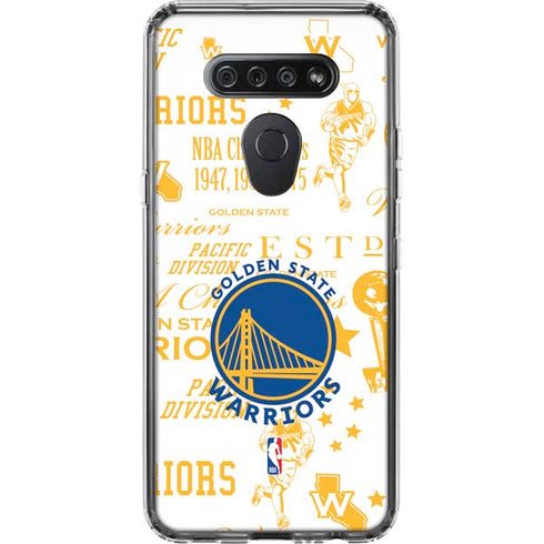 NBA Golden State Warriors Historic Blast LG K51/Q51 Clear Case