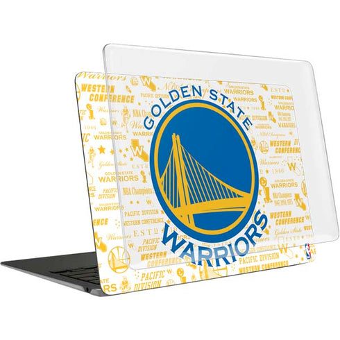 NBA Golden State Warriors Historic Blast MacBook Air 13in (2020) Case plus Skin