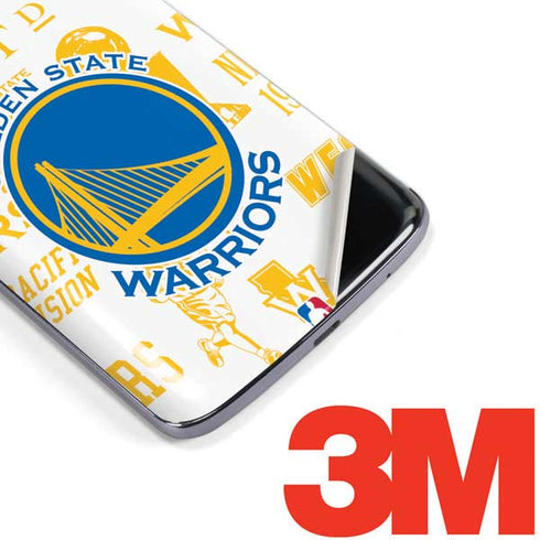 NBA Golden State Warriors Historic Blast Moto E5 Plus Skin
