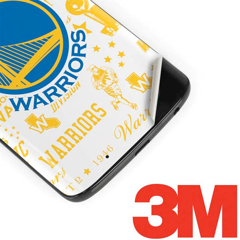 NBA Golden State Warriors Historic Blast Moto G6 Skin